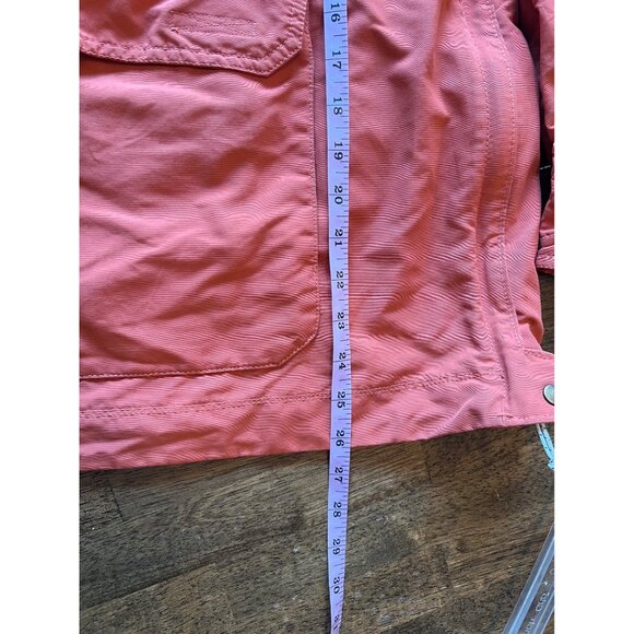 Columbia Canyon Creek Anorak Orange Windbreaker Jacket Women's Medium - Picture 8 of 10